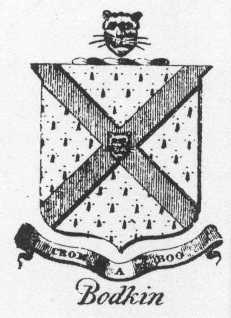 Bodkin Family Crest Galway City